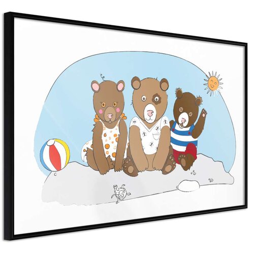  Poster - Holidays at the Seaside 60x40 Cene