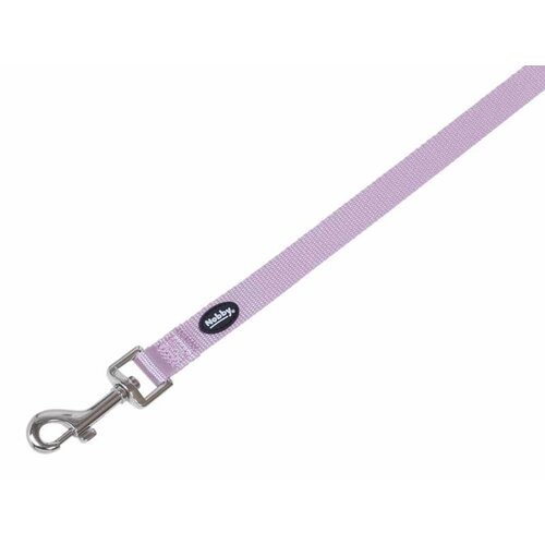 Nobby classic povodec - svetlo vijolična - 120 cm 20 mm Cene