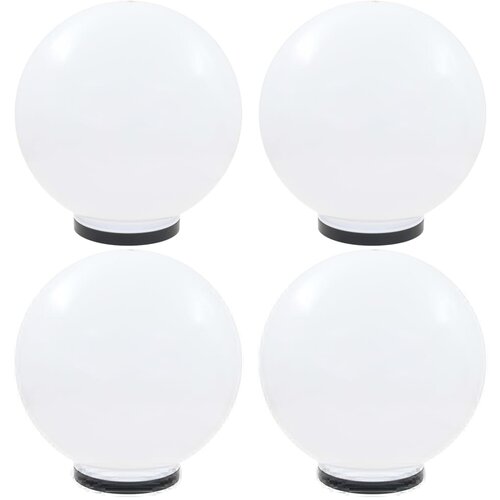 The Living Store LED okrogle svetilke 4 kosi krogle 40 cm PMMA - Kroglasta Svetilka, (21383658) Slike