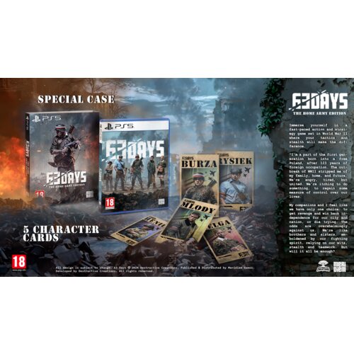 Meridiem publishing 63 Days - The Home Army Edition (Playstation 5) Slike