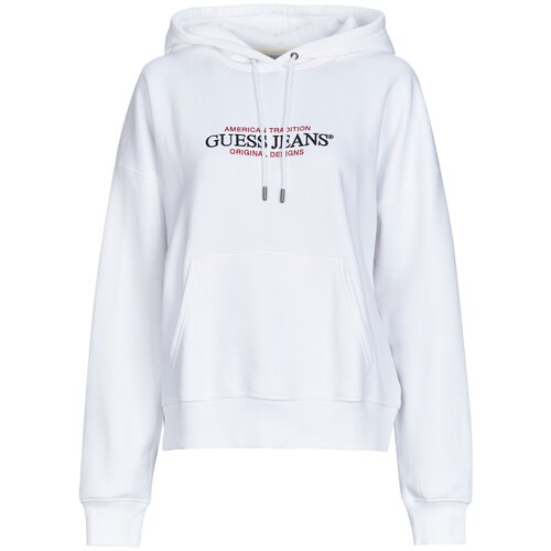Guess Puloverji GJ HOOD OS AMERICAN Bela Slike