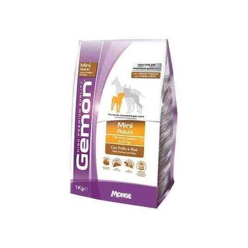 Gemon hrana za pse, piletina i pirinač, za male rase, adult, 3kg Slike