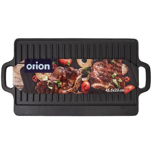 Orion Litoželezena plo&amp;scaron;ča za žar 23x45,5 cm LITINA &amp;ndash; Slike