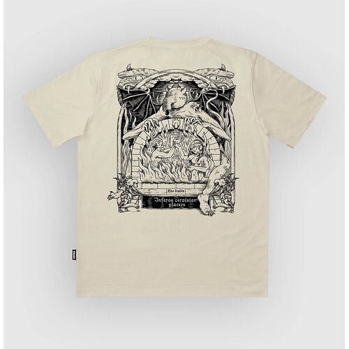 The Dudes People In Fire T-Shirt almond milk Slike