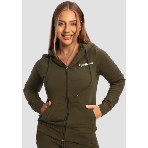 GymBeam Women‘s Limitless Zip Up Hoodie Espresso Cene