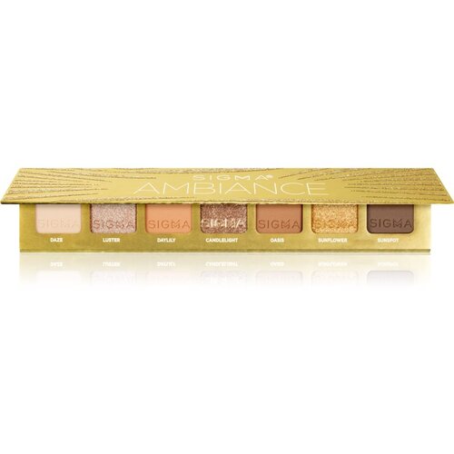 Sigma Beauty Ambiance Mini Eyeshadow Palette paleta sjenila za oči 7 g Slike
