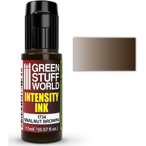 Green Stuff World intensity ink walnut brown 17ml Cene