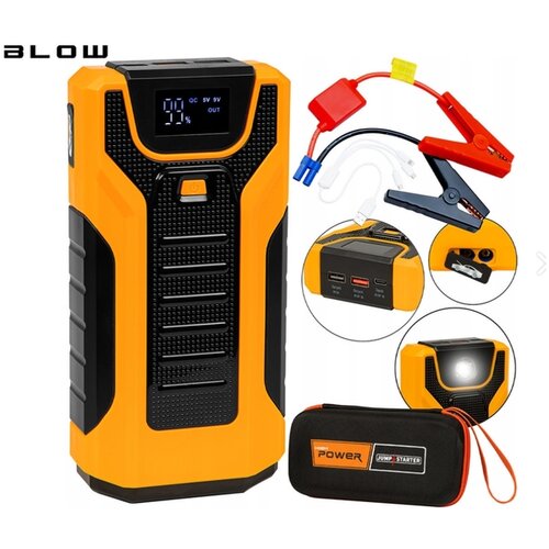 Blow zagonska baterija/jump starter JS-30, 30000 mah, powerb Slike