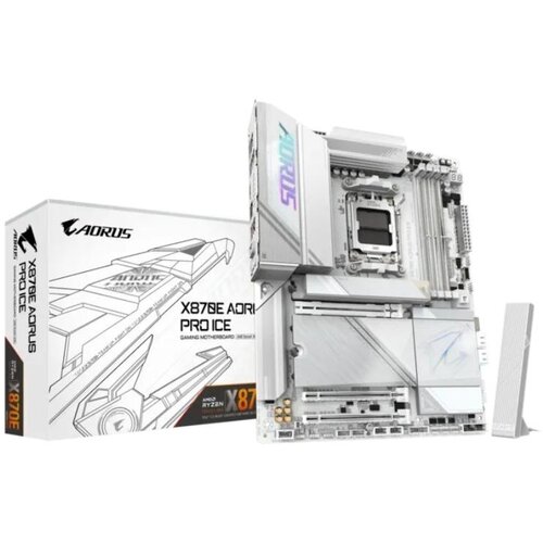 Gigabyte Maticna ploca X870E AORUS PRO ICE 1.0/AM5 Slike