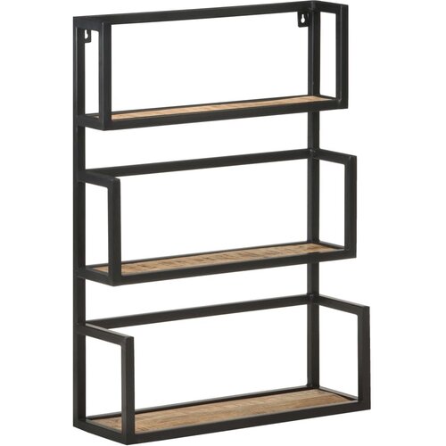  Zidna polica 60 x 20 x 85 cm od grubog drva manga - 60 x 20 x 85 cm 1 grubo drvo manga 1 Slike
