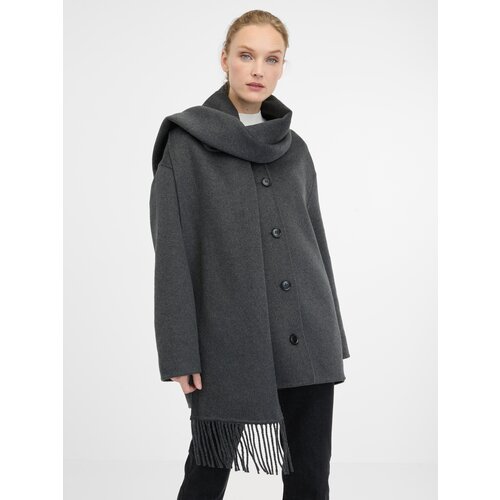 Orsay Dark grey women's coat - Women's Cijene