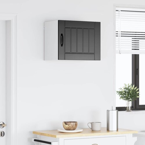  Ormar za Zid Lucca Crna 50 x 31 x 40 cm Konstruirano drvo Slike