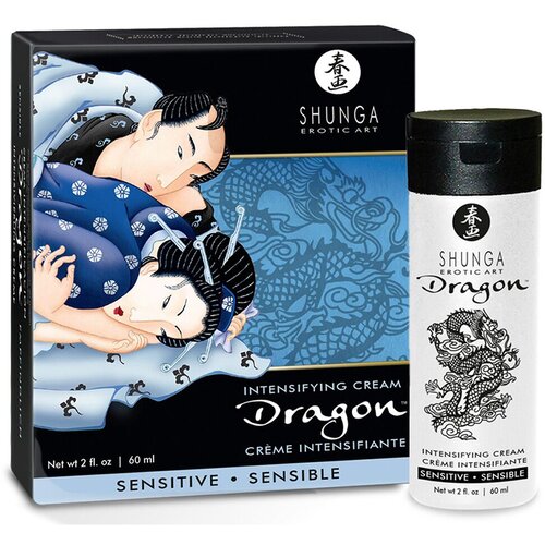 Shunga Krema za povećanje osetljivosti penisa Dragon Intensifying, 60ml Slike