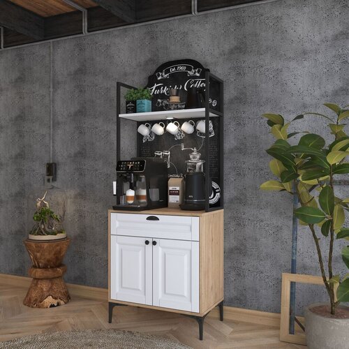 Hanah home Multifunkcionalna komoda, Bela Slike