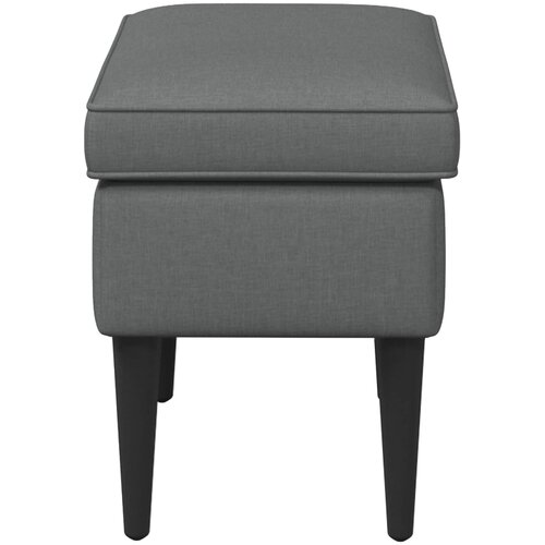  Stolica za noge Tamnosiva 55 x 35 x 41 cm Tkanina Slike
