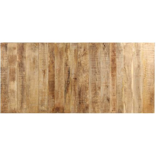 Blagovaonski stol 220 x 100 x 76 cm od grubog drva manga Slike