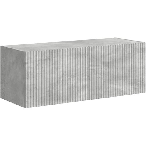 Set zidnog ormarića za TV Zidne 6 pcs Betonski sivi Slike