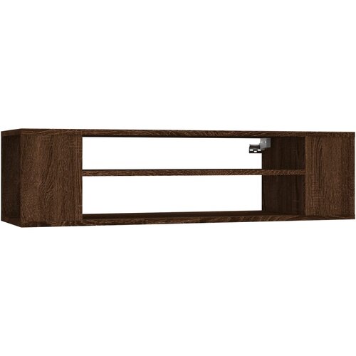 vidaXL Viseča TV omarica rjav hrast 100x30x26,5 cm inženirski les, (20733193) Cene