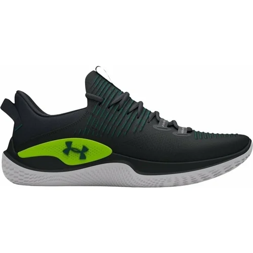 Under Armour Men's UA Flow Dynamic INTLKNT Training Shoes Black/Anthracite/Hydro Teal 9 Fitnes čevlji