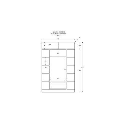 Hanah home ormar mat bele boje rb 185 18 (167RAB1208 ) Slike