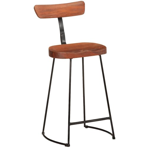  Barski stolci 2 kom 49x43x88 cm masivnog drva manga Slike