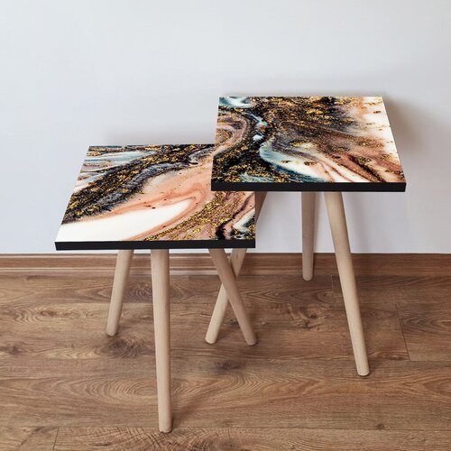 Hanah home set stolića za kafu 2Shp319, 2 dijela, &scaron;areni Cijene