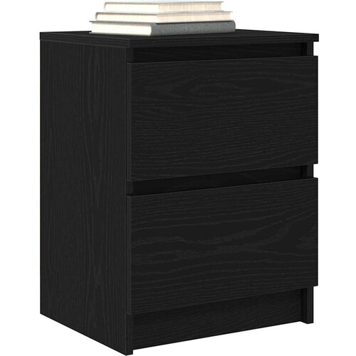  TV ormarić crni 40x35x54 cm inženjerski drvo - Crna 40 cm Slike