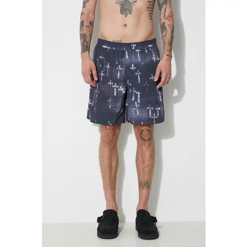 Aries Kratke hlače za kupanje Graveyard Board Short boja: crna, SUAR30100