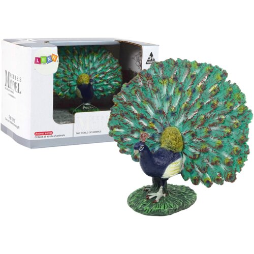  Large Collector's Figurine of the Royal Peacock Cene