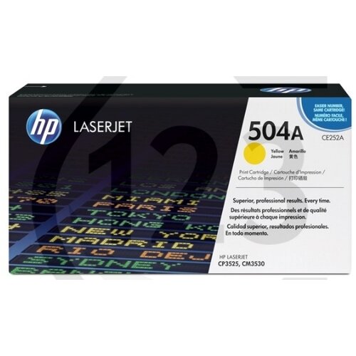  HP 504A (CE252A) rumen/yellow - original MEGA AKCIJA! Cene