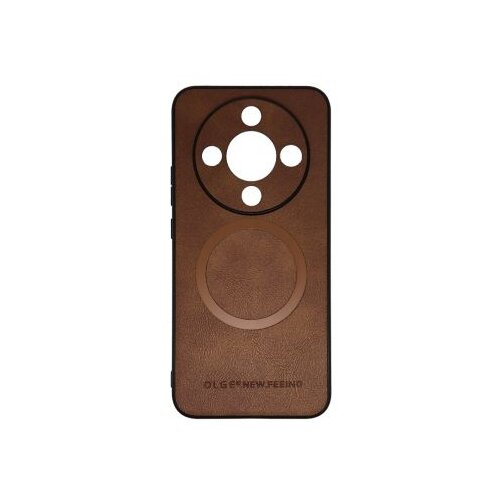  Silikonska futrola OLGE Magnetic New Feeling za Honor Magic 8 Lite BRAON Cene