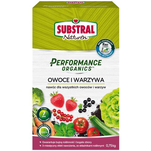 Naturen GNOJILO ZA SADNO DREVJE IN ZELENJAVO PERFORMANCE ORGANICS SUBSTRAL 750 G Cene