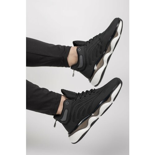 Riccon Tharndaer Men's Sneaker Boots 0012420 Black Black Slike
