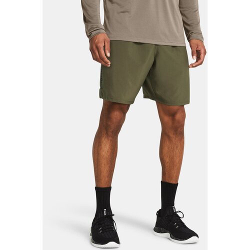 Under Armour Muški šorts od Tech Voven Vordmark, maslinasti Cene
