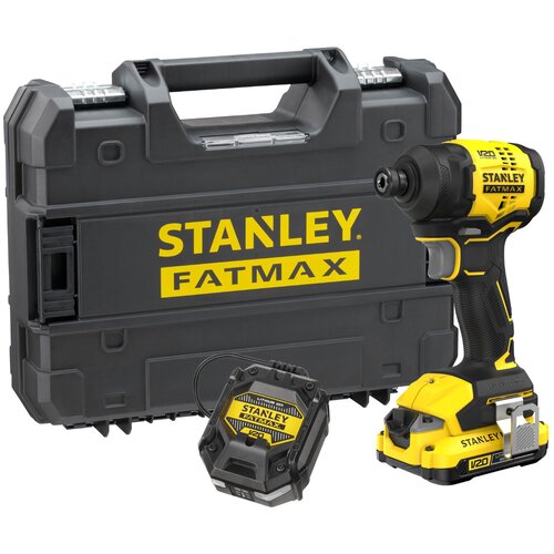 Stanley SFMCF811D1T-QW 18V brezkrtacni z akumulatorski udarni vijacnik V20, 1 x vkljucno 2,0Ah akumulatorjem, Cene