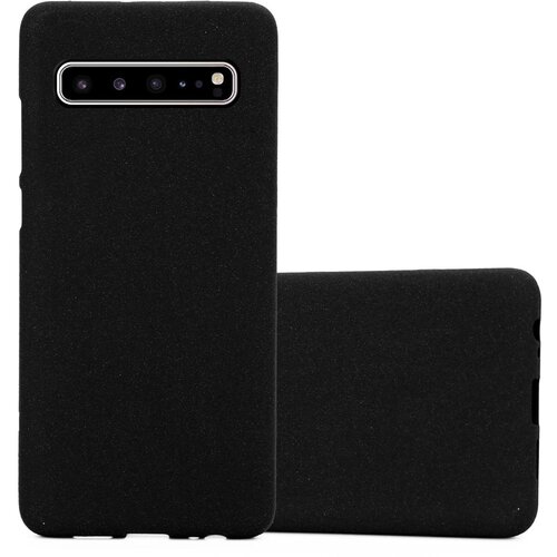 Cadorabo Ohi&amp;scaron;je, združljiv s Samsungom v Frost Black - Za&amp;scaron;čitni pokrov iz fleksibilnega silikona TPU, (20571870) Slike