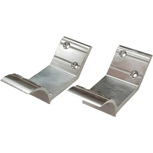  Stenski nosilec za ograjo (2 kosa, aluminij) Slike