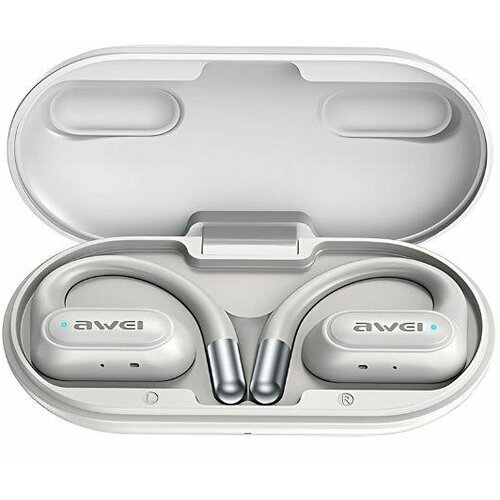 Awei BLUETOOTH 5.4 OWS T93 ETUI SLUŠALKE + PRIKLJUČNA POSTAJA BELA, (21968839) Cene