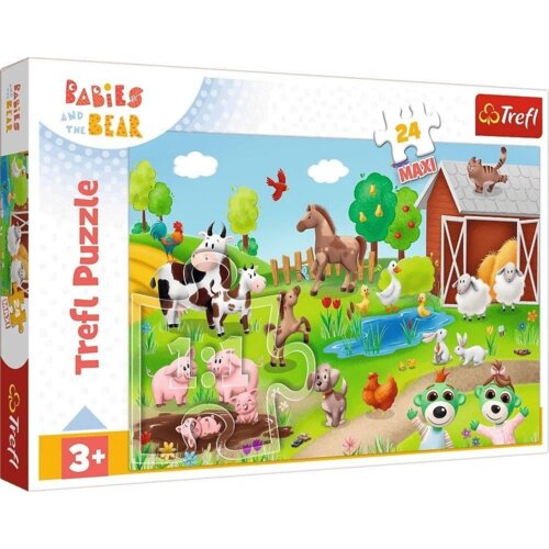 Trefl 14372 puzzle Slagalica 24 kom Crtići Slike