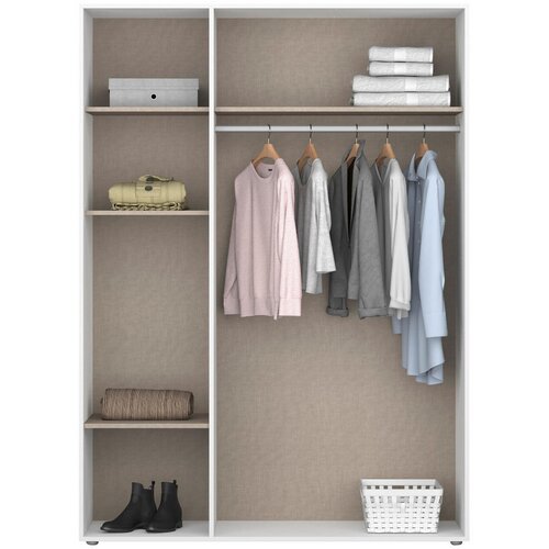 Rauch M&amp;ouml;bel OMARA S KLASIČNIMI VRATI, bela, hrast artisan Slike