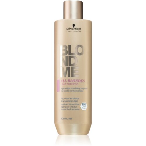 Schwarzkopf blond me all blondes light shampoo hranjivi šampon za tanku i normalnu plavu kosu 300 ml za žene Cijene