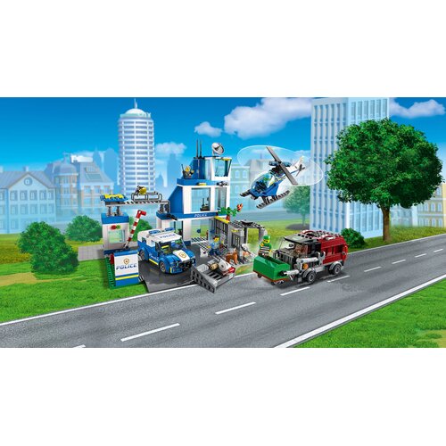 Lego city police policijska postaja - 60316 Slike