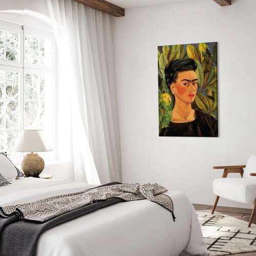  Slika - Frida Kahlo &amp;ndash; Self-Portrait with Bonito 40x60 Premium Print Slike