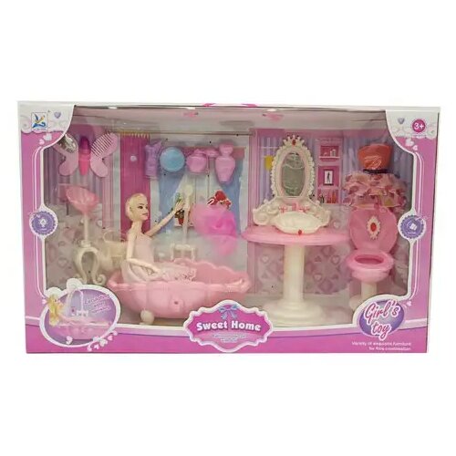 Magic Toys Lutka sa kupaonicom i dodacima Slike