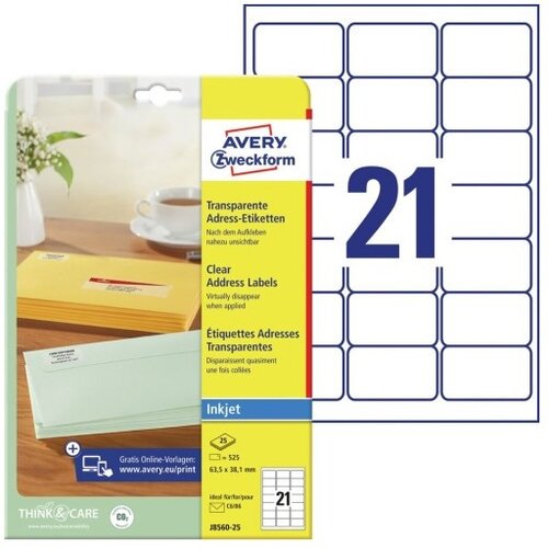  Etikete zweckform j8560 63,5x38,1mm 1/25 ZWECKFORM1 Cene