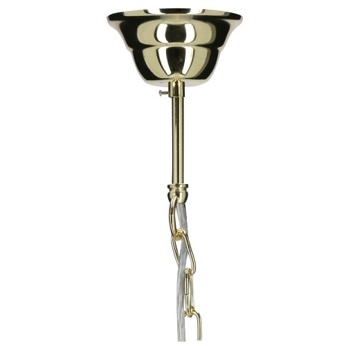 Candellux luster/visilica-maria teresa viseća lampa 5X40W E14 zlato Slike