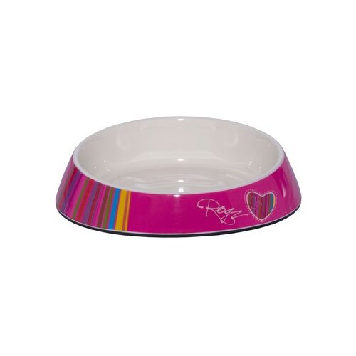 Rogz fishcake Bowlz Činija za mačke, Pink Cene