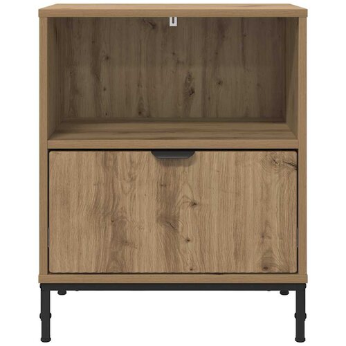  Noćni ormar s ladicama 2 pcs hrast artisan 49 x 36 x 61 cm Slike