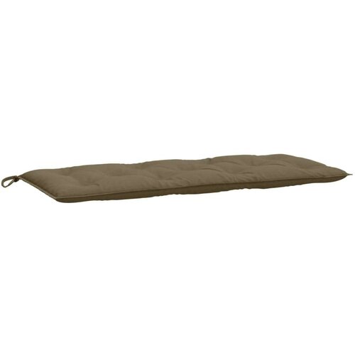 vidaXL Blazina za vrtno klop melanž taupe 120x50x7 cm blago Cene