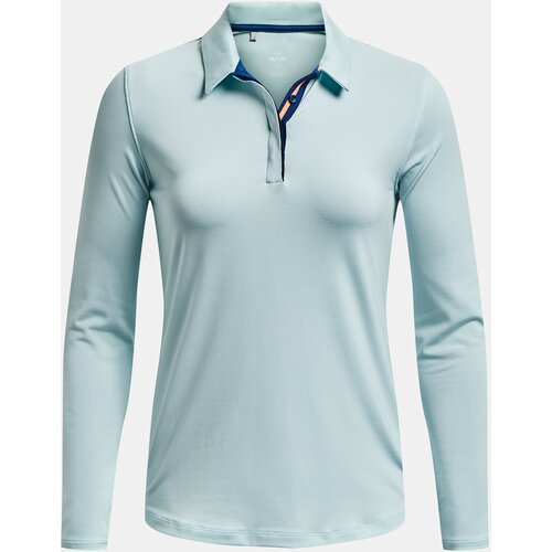 Under Armour T-Shirt UA Zinger MicroStripe LSPolo-BLU - Women Cene